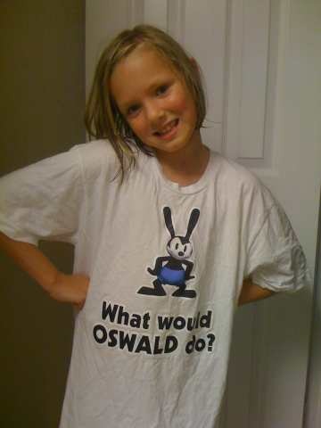 Kids love Oswald