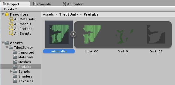 Minimalist map in Unity